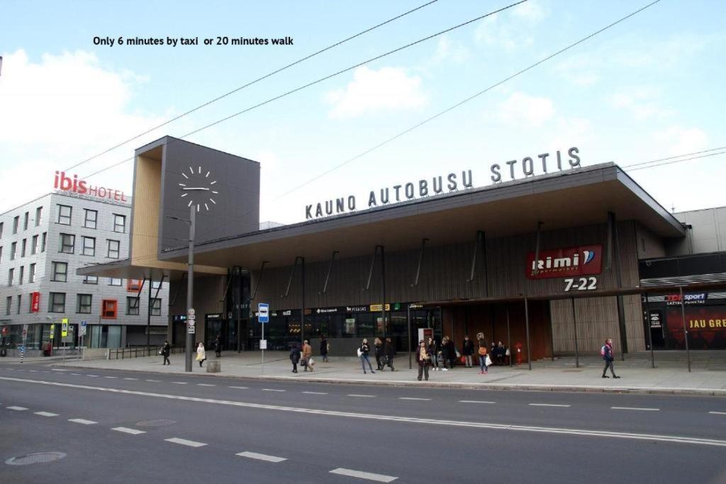 Petro Delux Apartments Center Каунас Екстериор снимка